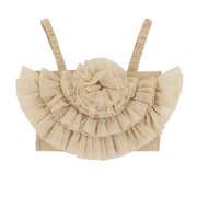 Angel’s Face Meisjes Top Rosetta Tulle Sand Sparkle