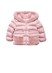 Abel & Lula winterjas meisjes roze