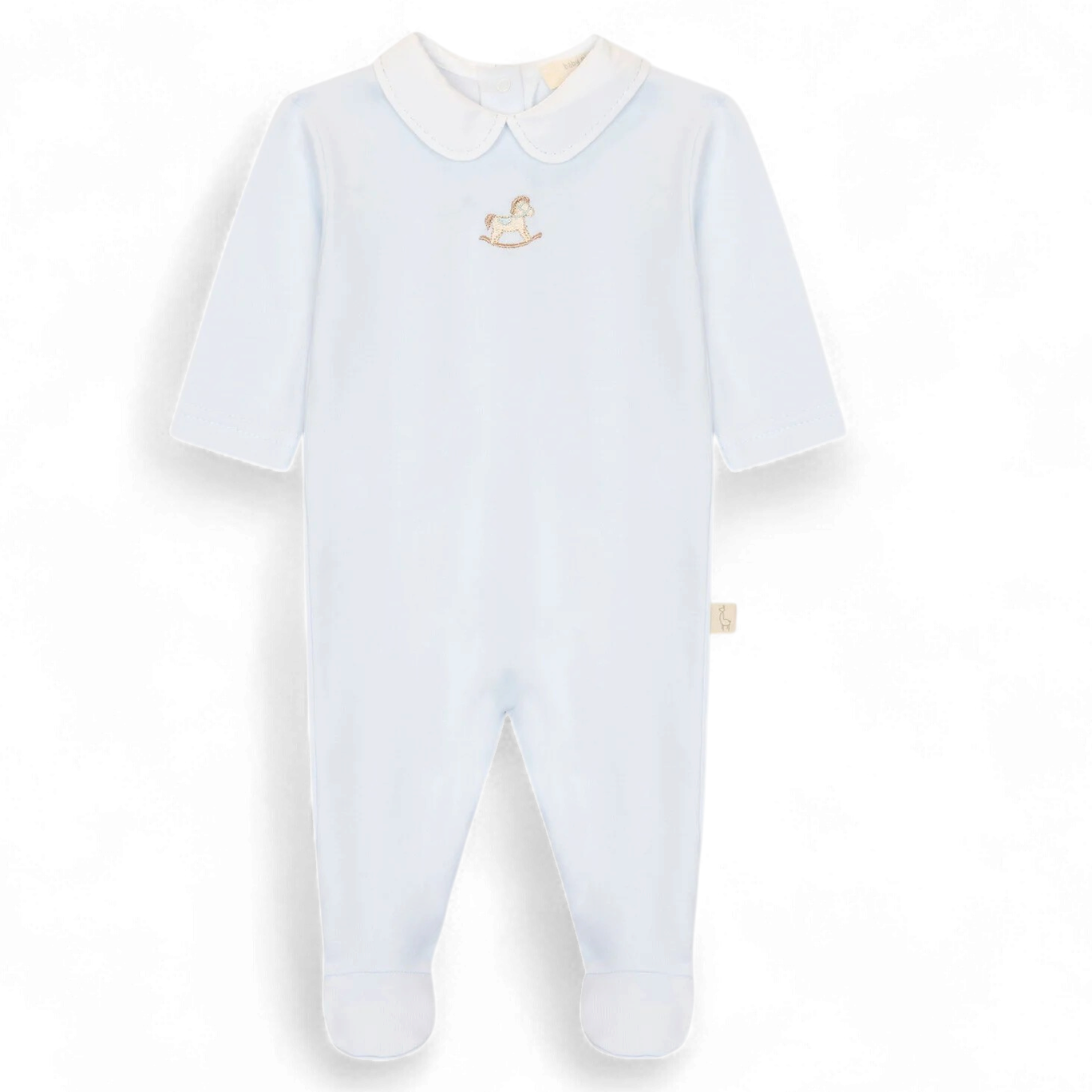 Baby Gi jongens boxpakje blauw paard