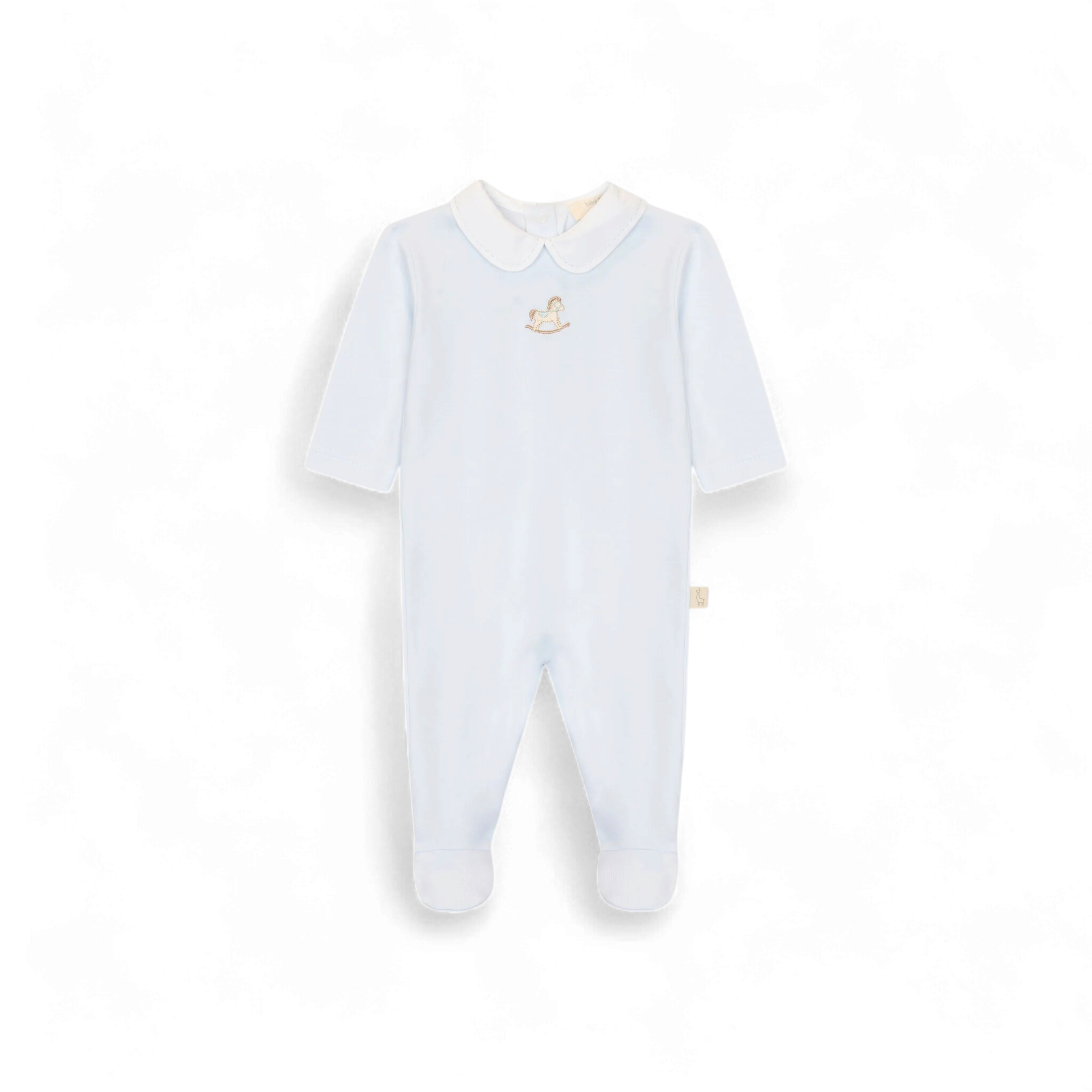 Baby Gi jongens boxpakje blauw paard