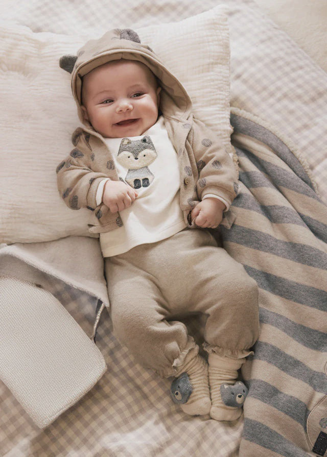 Mayoral baby meisjes set 3 delig beige
