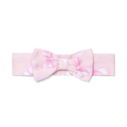 Little A Ora strik print haarband (Pink Blossom)