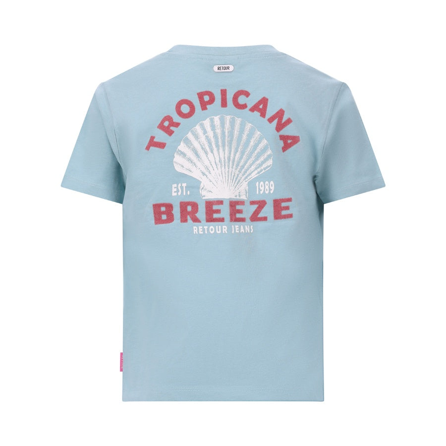 Retour jongens shirt Zarah blauw