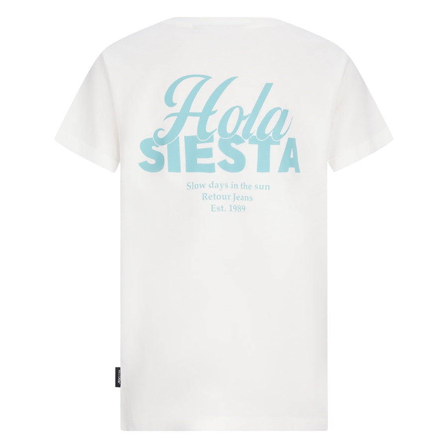 Retour jongens shirt Flynn off white