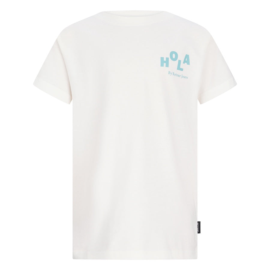 Retour jongens shirt Flynn off white