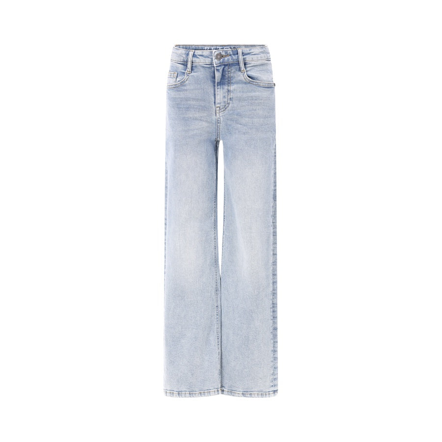 Retour meisjes spijkerbroek wide leg fit medium blue
