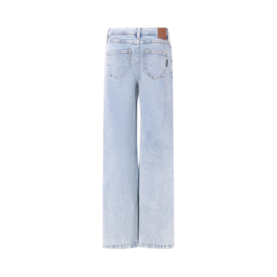 Retour meisjes spijkerbroek wide leg fit medium blue
