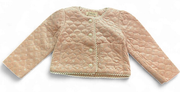 Kidsfun meisjes jasje roze glitter/parels