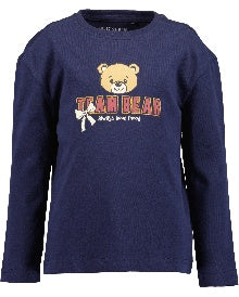 Blue Seven Meisjes T-shirt - Nachtblauw