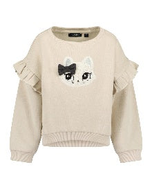 Blue Seven Meisjes sweater - Kiezel