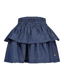 Meisjes rok - JEANSBLAUW