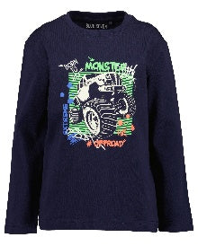 Blue Seven Jongens T-shirt - Nachtblauw