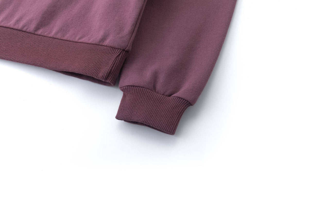 Newness Pull en polaire pour fille avec texte et nœud