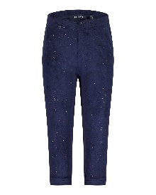 Peuter meisjes legging - NACHTBLAUW
