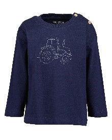 Blue Seven Peuter jongens T-shirt - Nachtblauw