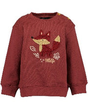 Blue Seven Peuter jongens sweater - Wijnrood