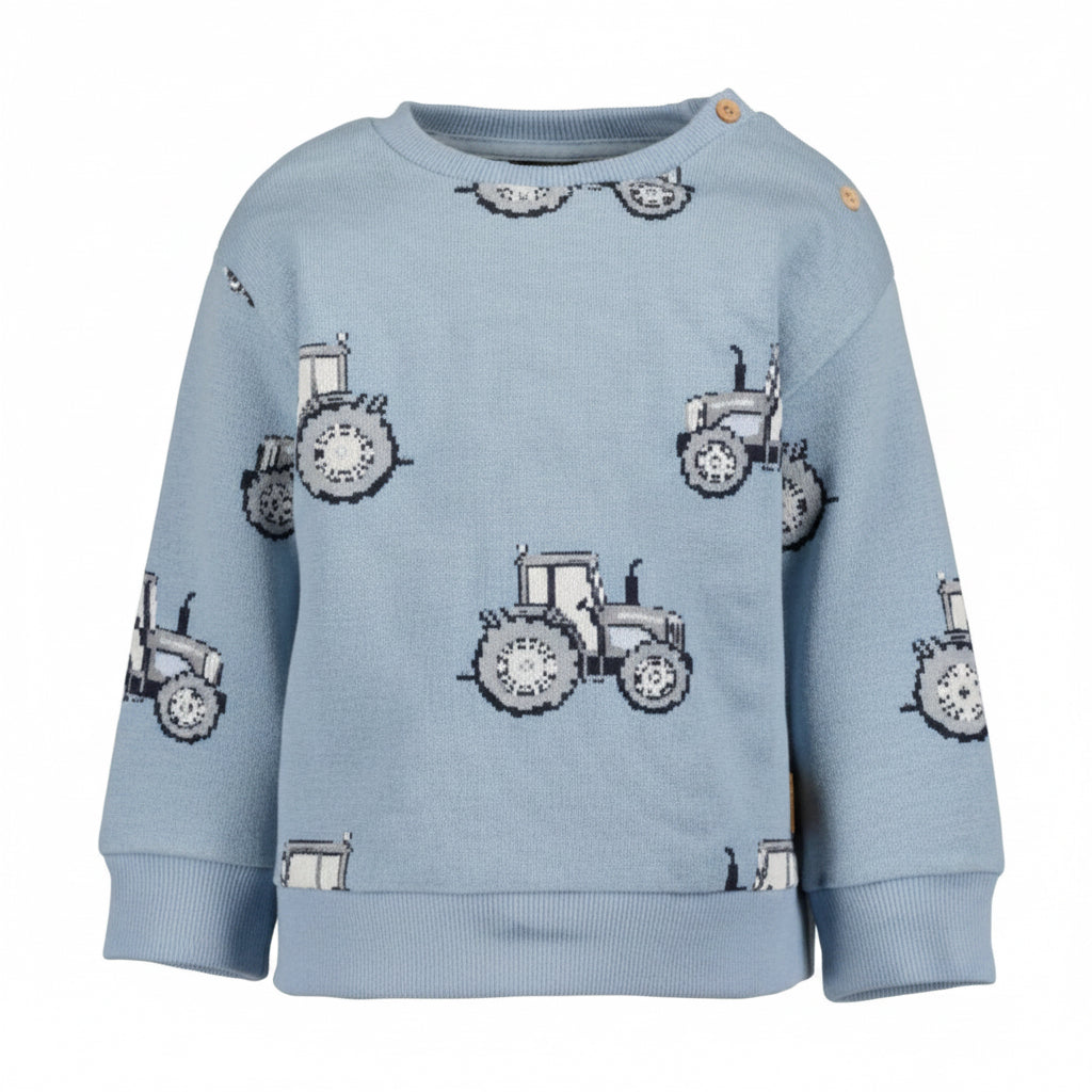 Blue Seven Peuter jongens sweater - Middenblauw