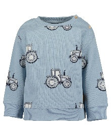 Blue Seven Peuter jongens sweater - Middenblauw