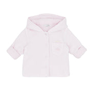 Blues Baby Girls Pink Velour Hooded Jacket