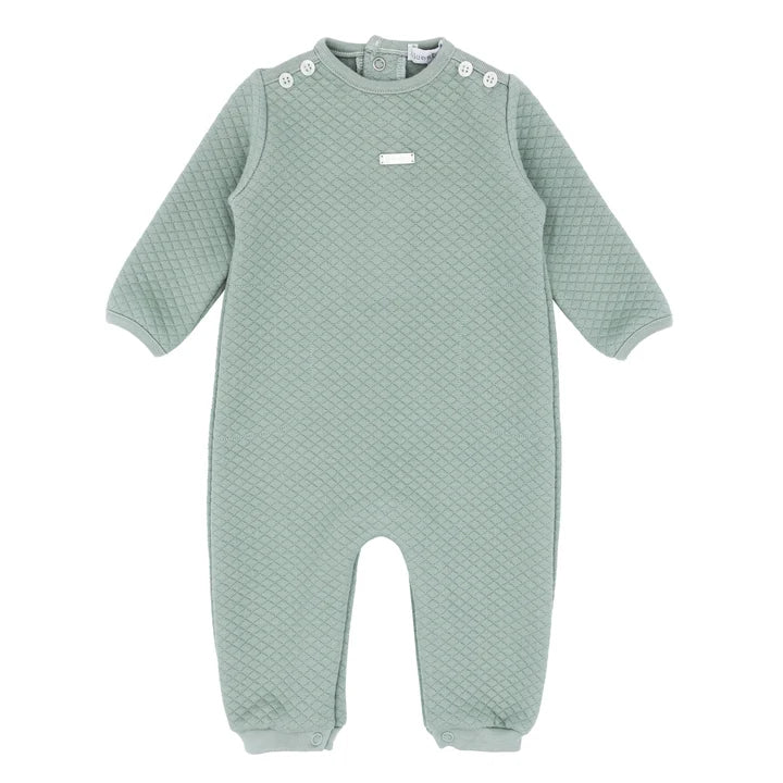 Blues Baby Boys Sage Diamond Jacquard Shortie