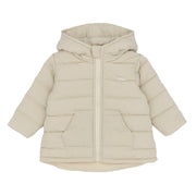 Blues Baby Boys Beige Karlstad Quilted Hooded Puffa Jacket