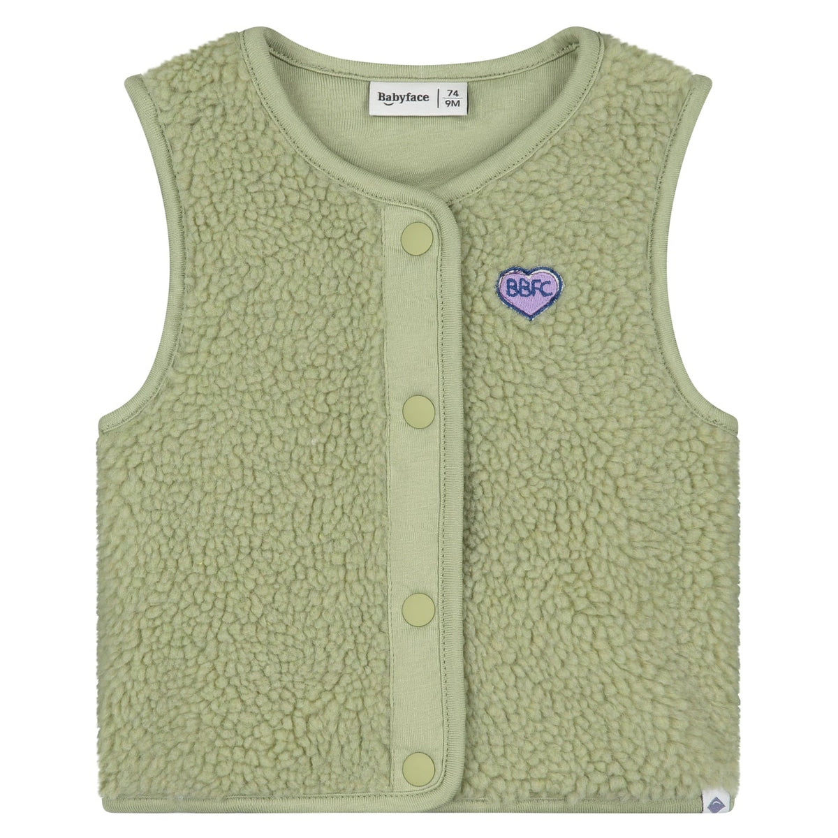 Babyface Baby meisjes teddy bodywarmer