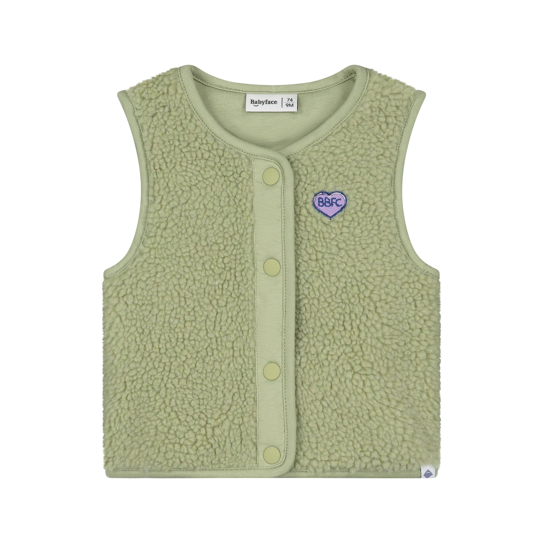 Babyface Baby meisjes teddy bodywarmer