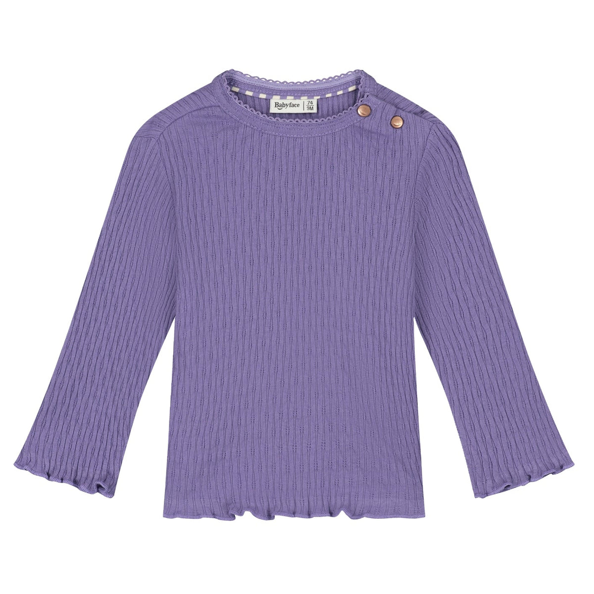 Babyface Baby meisjes T-shirt met lange mouw