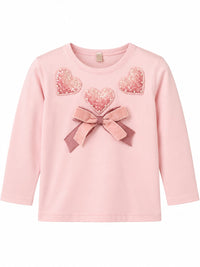 Daga longsleeve roze love story