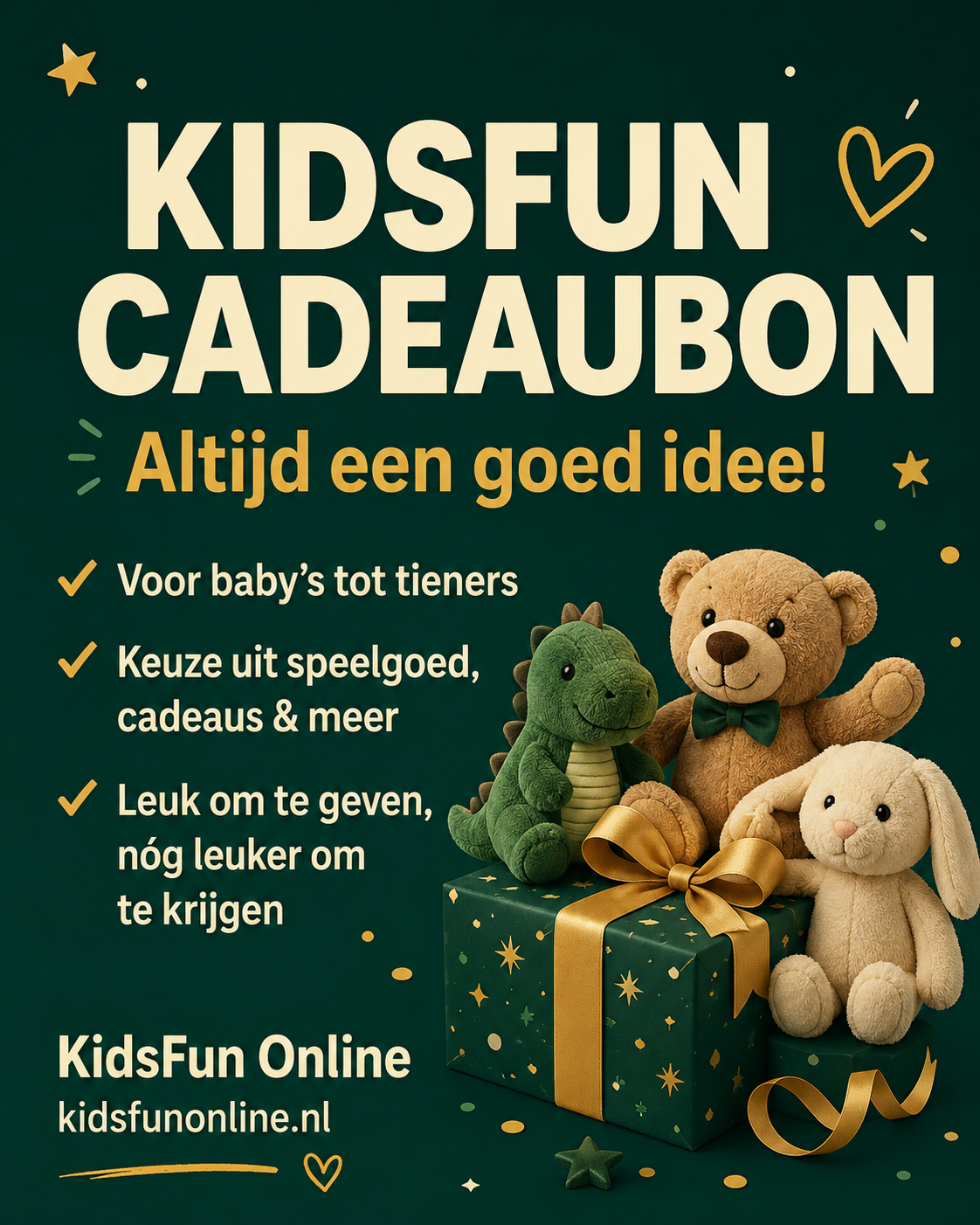 KidsFun Cadeaubon