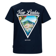 Retour Jungen T-Shirt dunkelblau Geerten