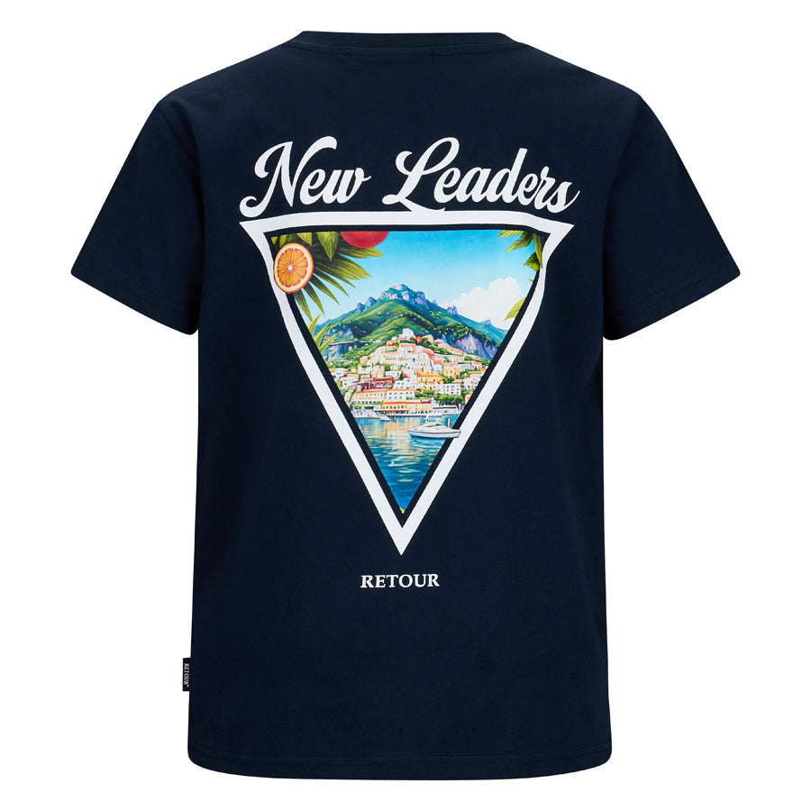 Retour Jungen T-Shirt dunkelblau Geerten