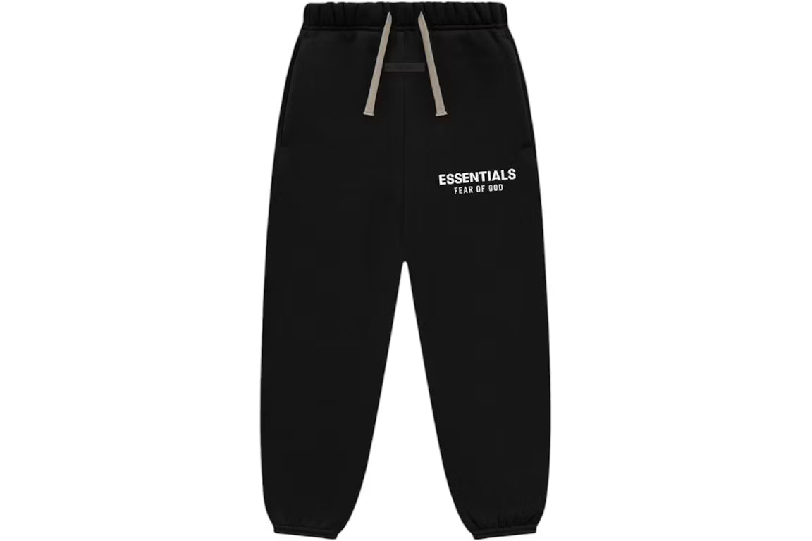 Essentials fear of god sweatpants kids black/white