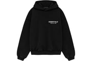 Essentials fear of god hoodie kids black/white