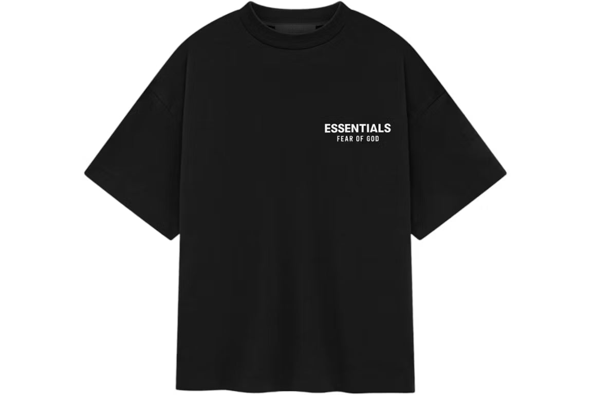 Essentials fear of god t-shirt kids black