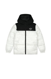 Black Bananas JR. PEEK FREEZE PUFFER JACKET  Wit