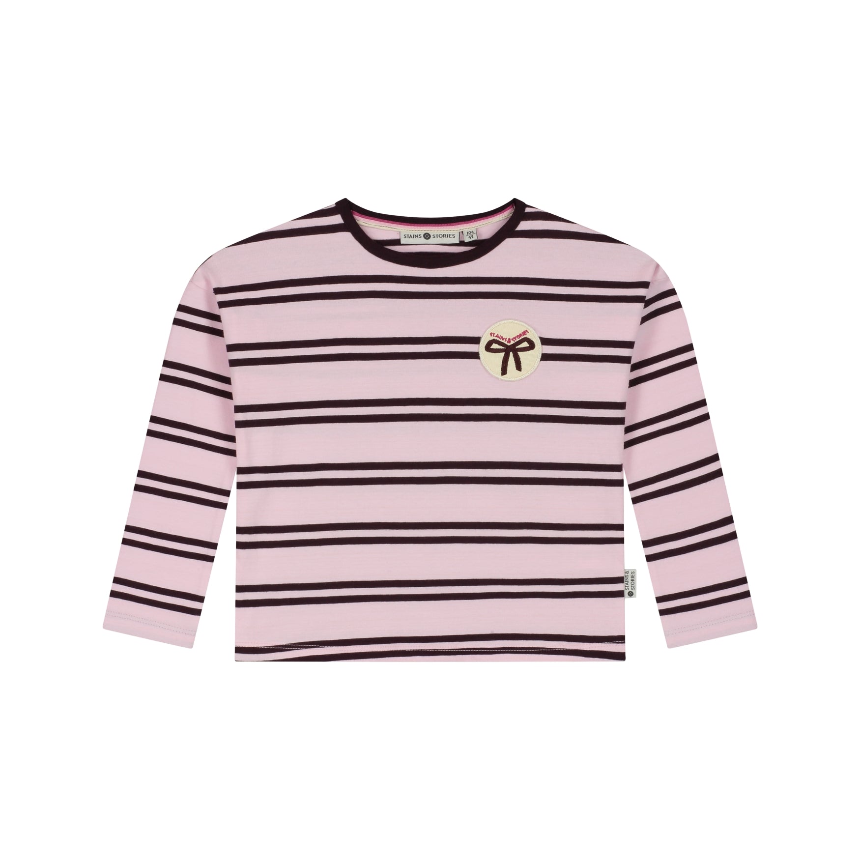 Stains & Stories Meisjes T-shirt met lange mouw