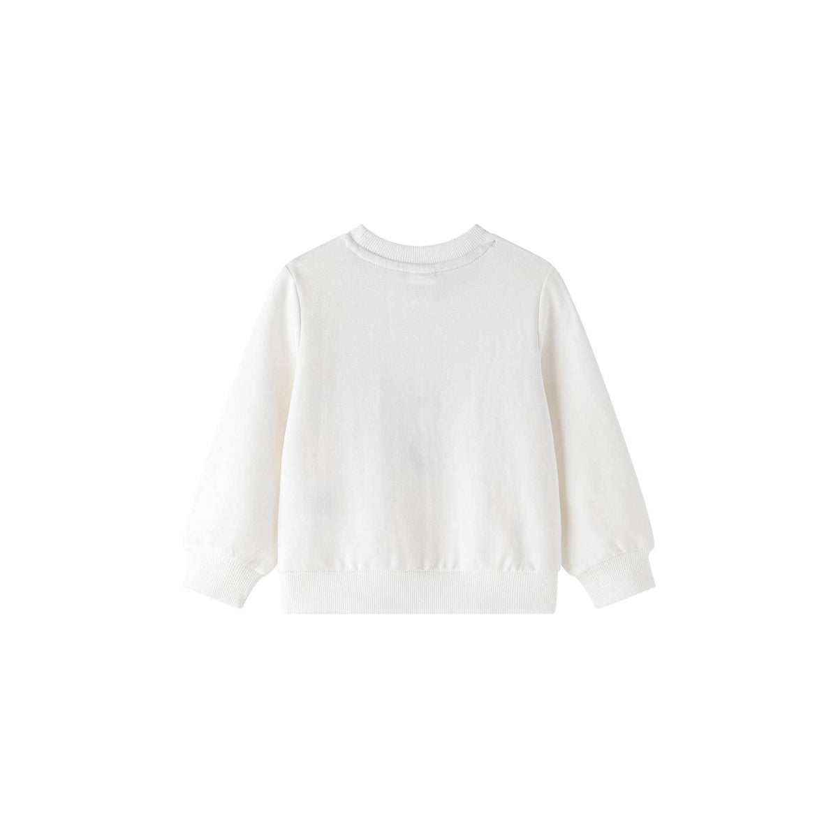 Newness Mädchen-Fleecepullover Weiß