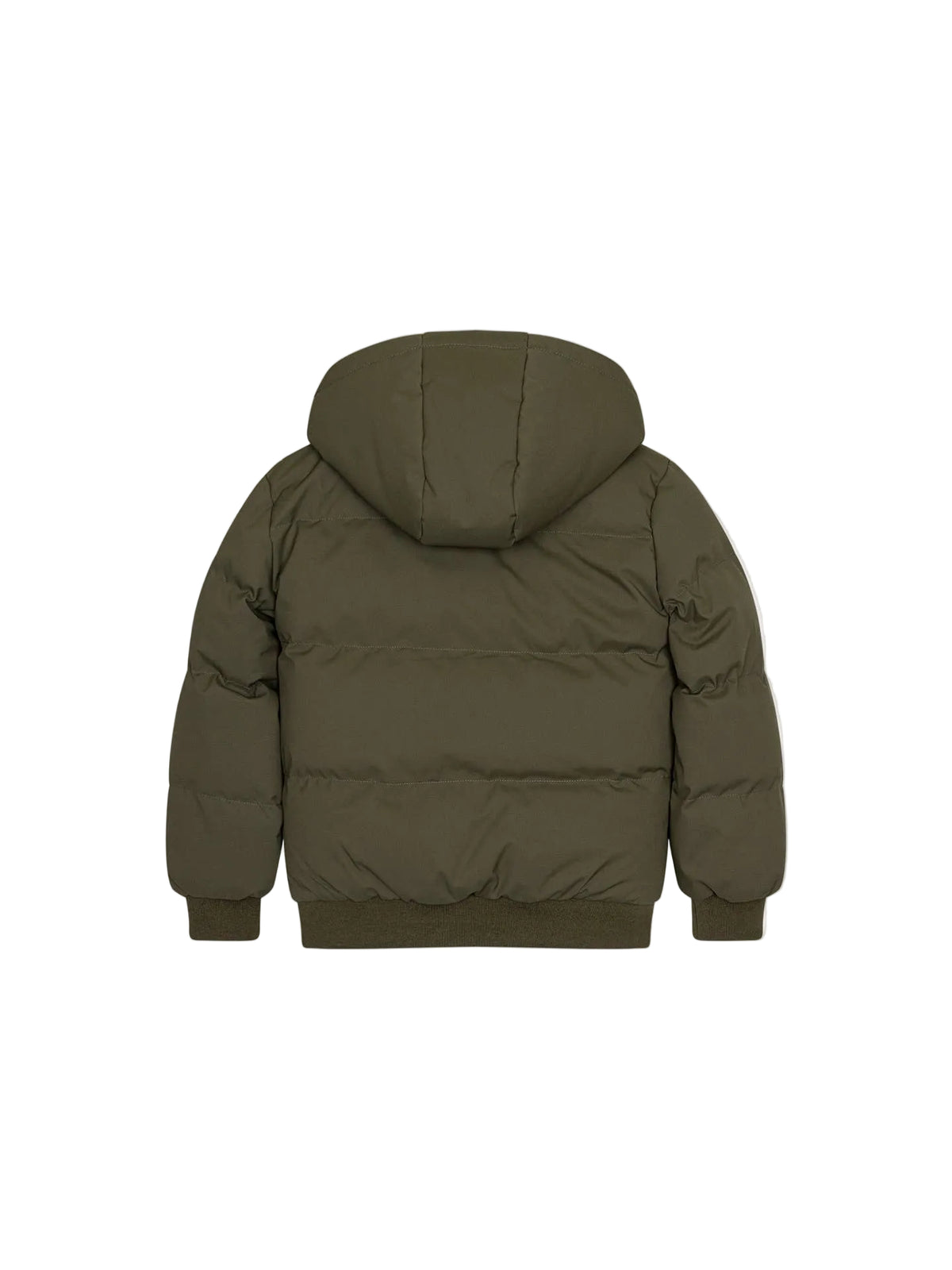Doudoune garçon vert militaire