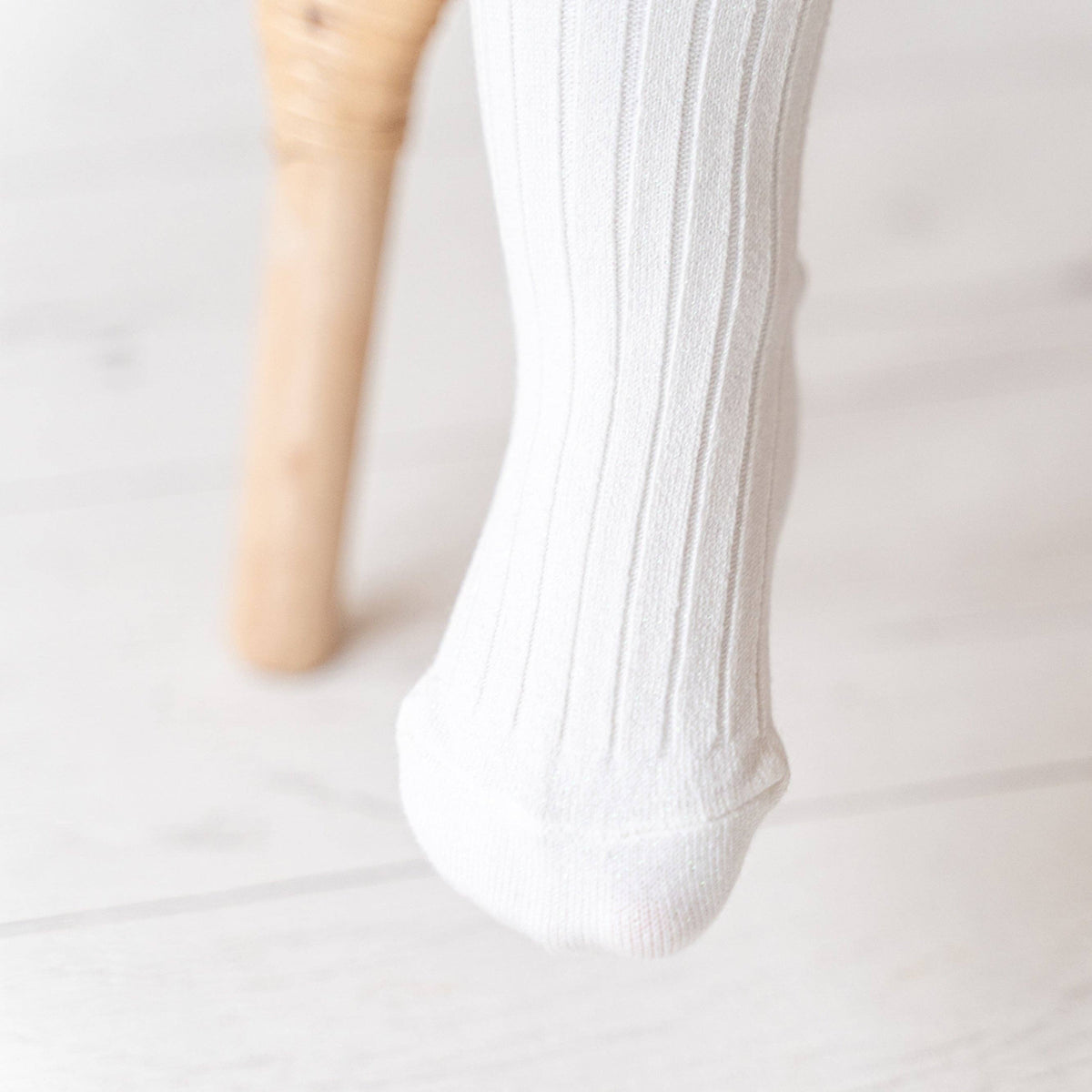 The Little Sock Company Maillot de bain antidérapant - Crème nacré