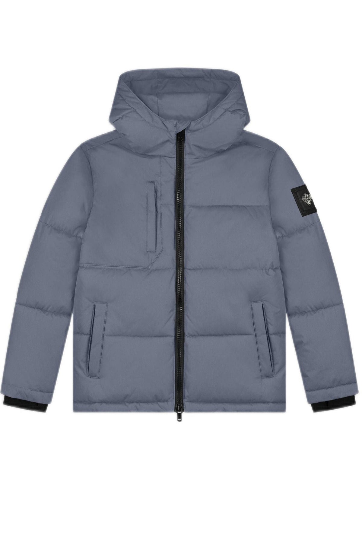 Black Bananas gewatteerde winterjas JR. SONIK PLATE JACKET grijs