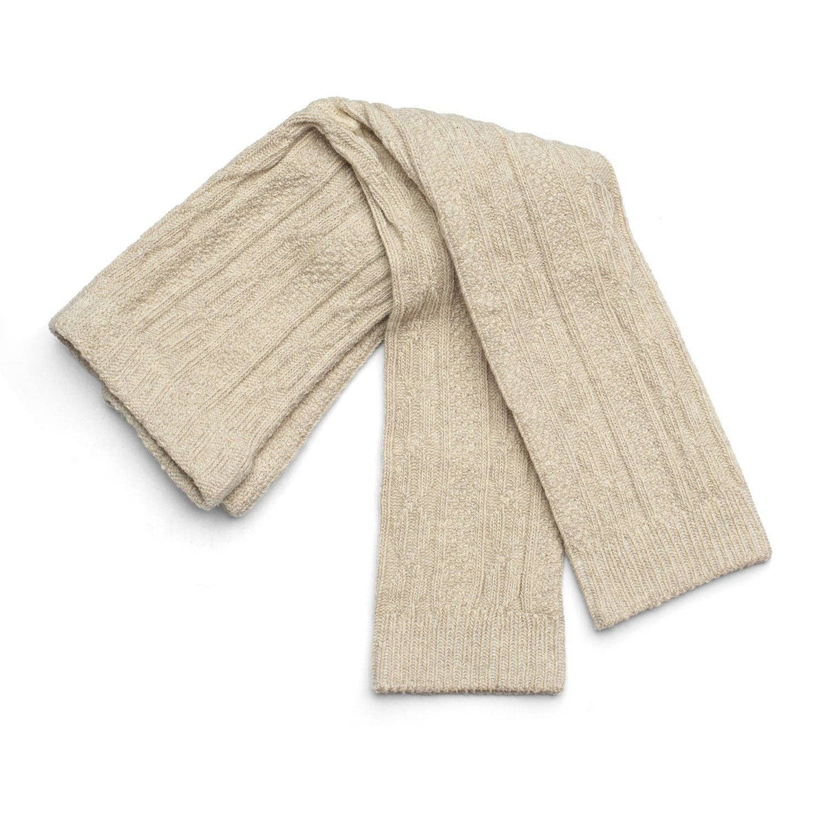 The Little Sock Company Kabelgebreide legging - Havermout