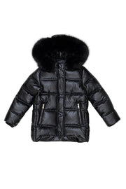 Doudoune Zayne pour fille Paris noire ou champagne