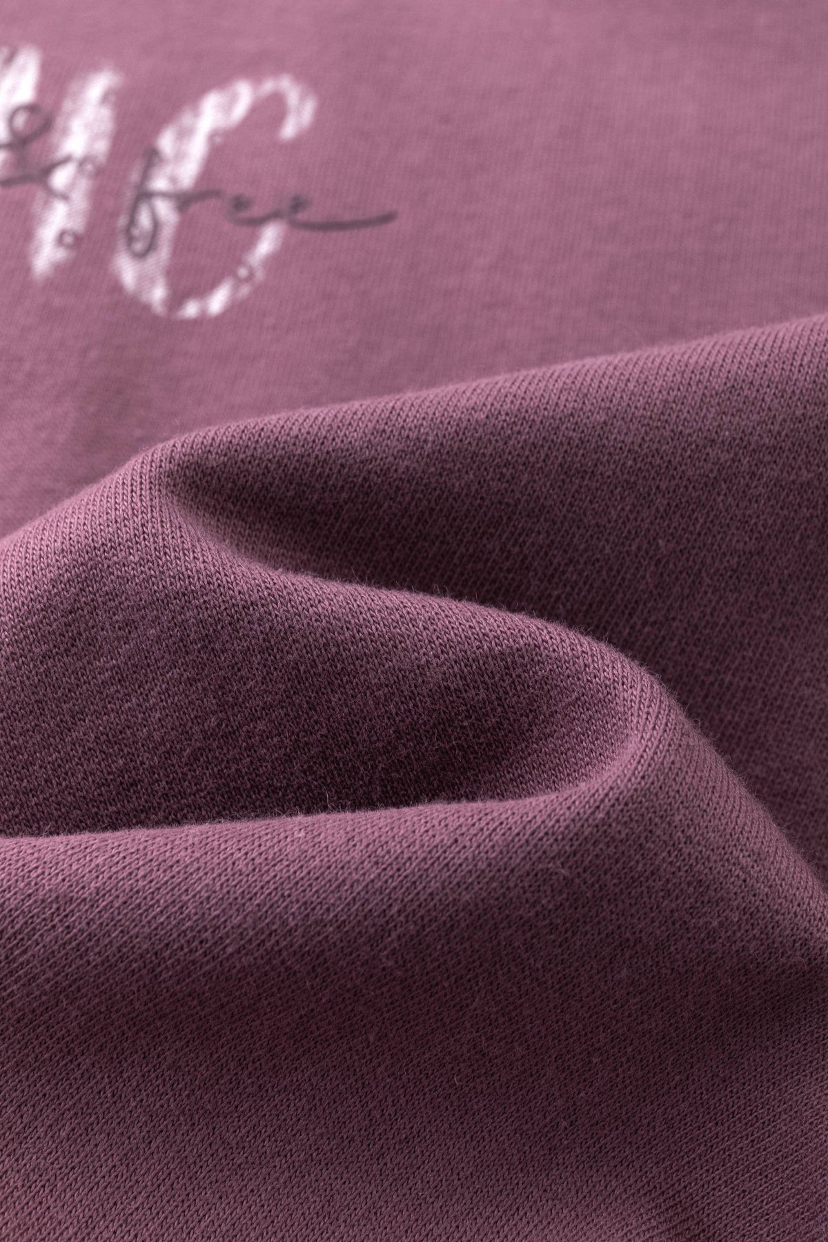 Newness Pull en polaire pour fille avec texte et nœud