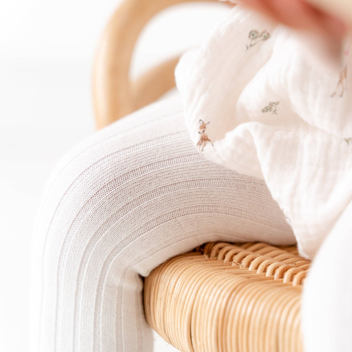 The Little Sock Company Maillot de bain antidérapant - Crème nacré