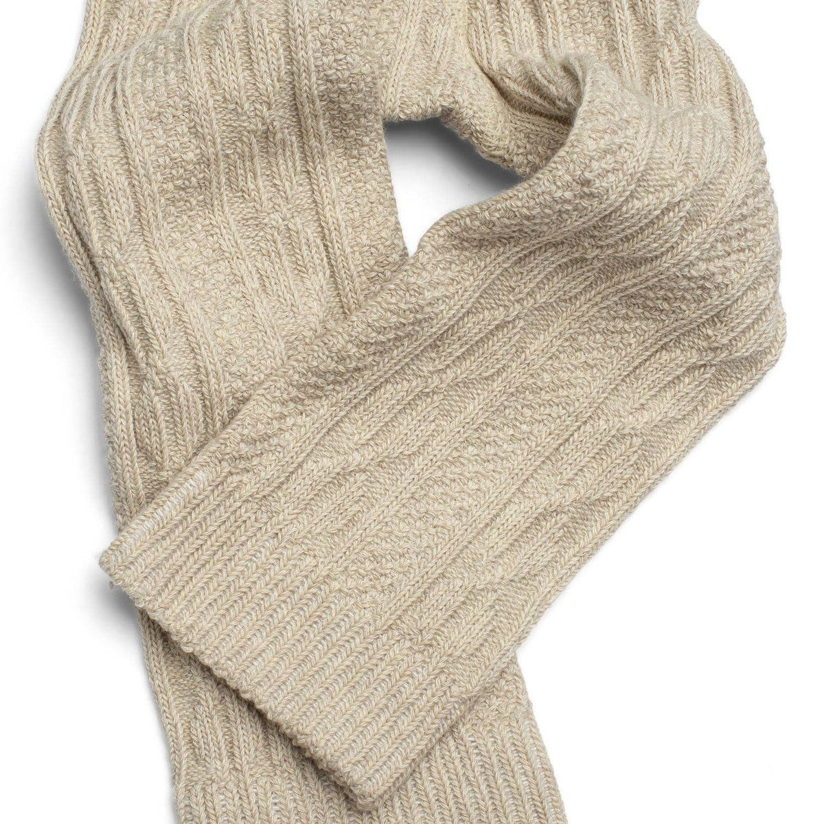 The Little Sock Company Kabelgebreide legging - Havermout