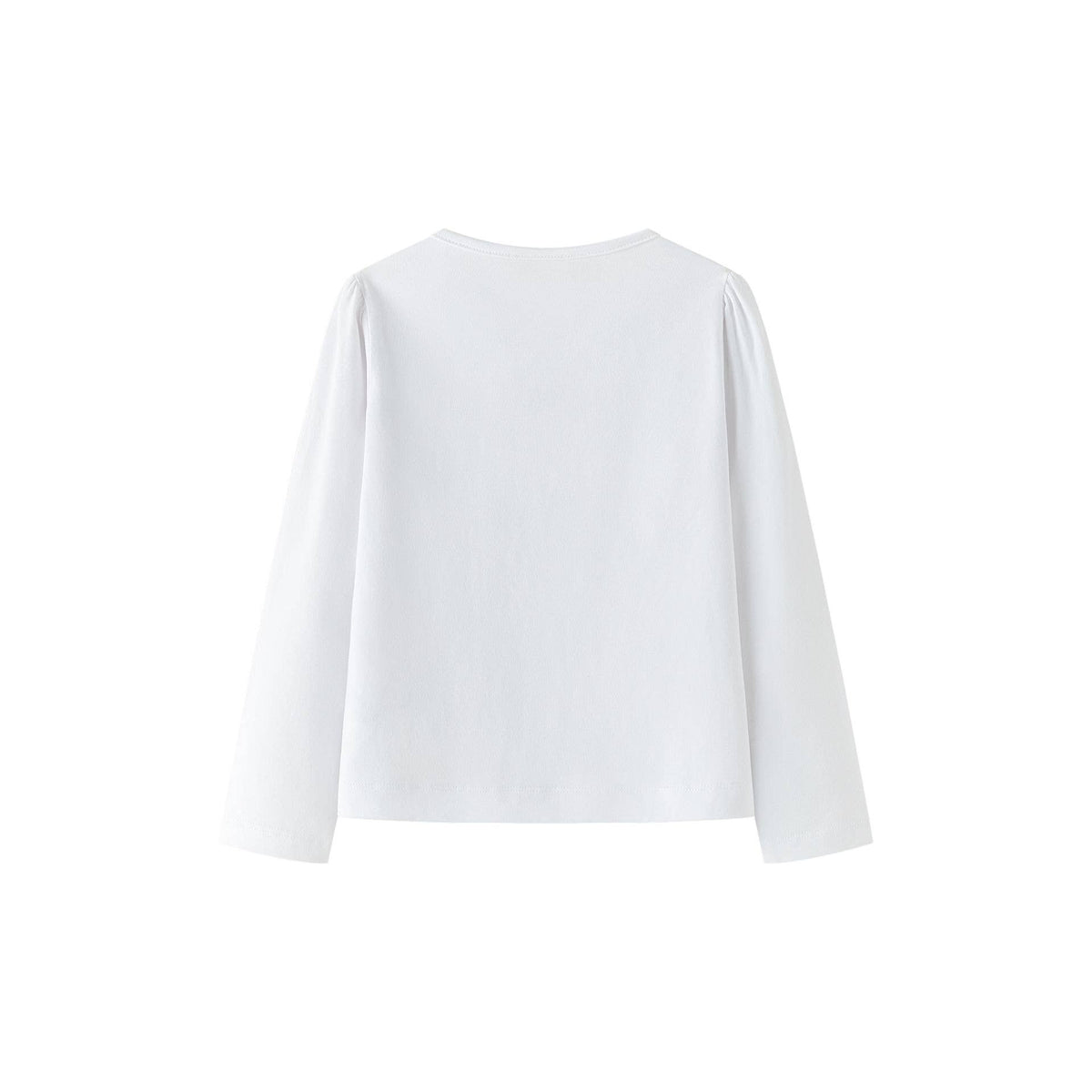 Newness Meisjes tricot longsleeve met print