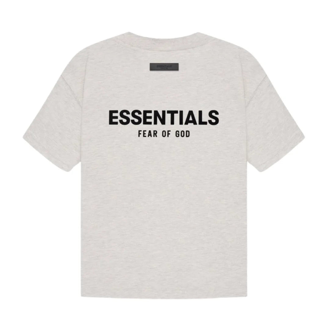 Essentials fear of god t-shirt kids light oatmeal