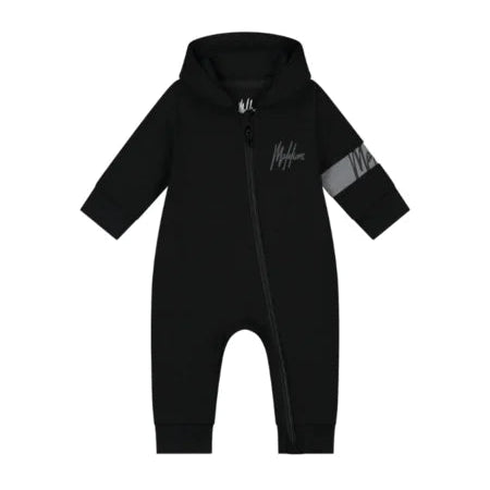 Malelions Baby Crewneck Trainingsanzug schwarz