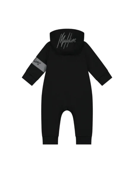 Malelions Baby Crewneck Trainingsanzug schwarz
